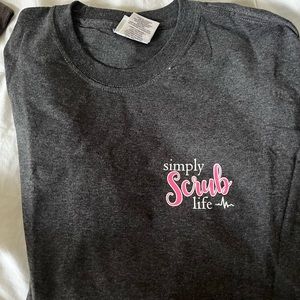 Simply southern scrub long sleeve L never worn